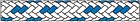 GEMINI X Schot blau 8mm gem we2