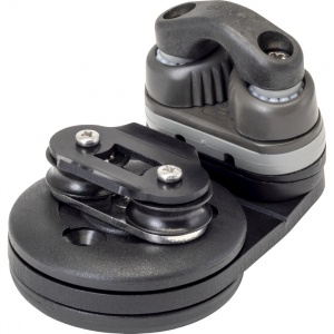 360° swivel base with lead sheaves
