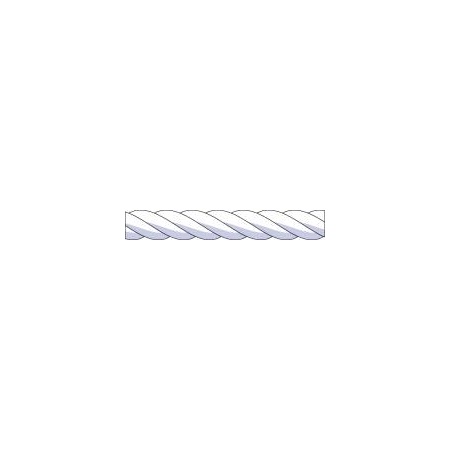 Gleistein Ropes GeoTwist Festmacher und Schleppleine weiß 14mm°S Anker Spring 