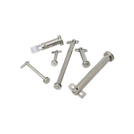 20x Edelstahl Steckbolzen Rostfrei Bolzen Sicherungsbolzen M5 x 12mm 