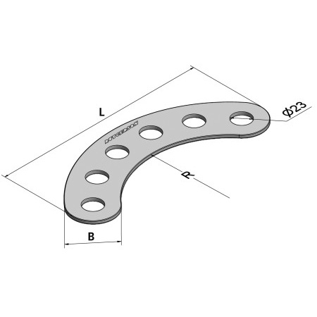 head and clew boards - Clew board curved - Robert Lindemann KG