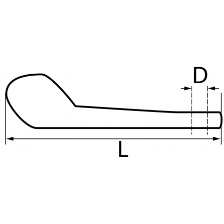 elbow catch - rough reamer - Vorreiber Edelstahl 1.4401